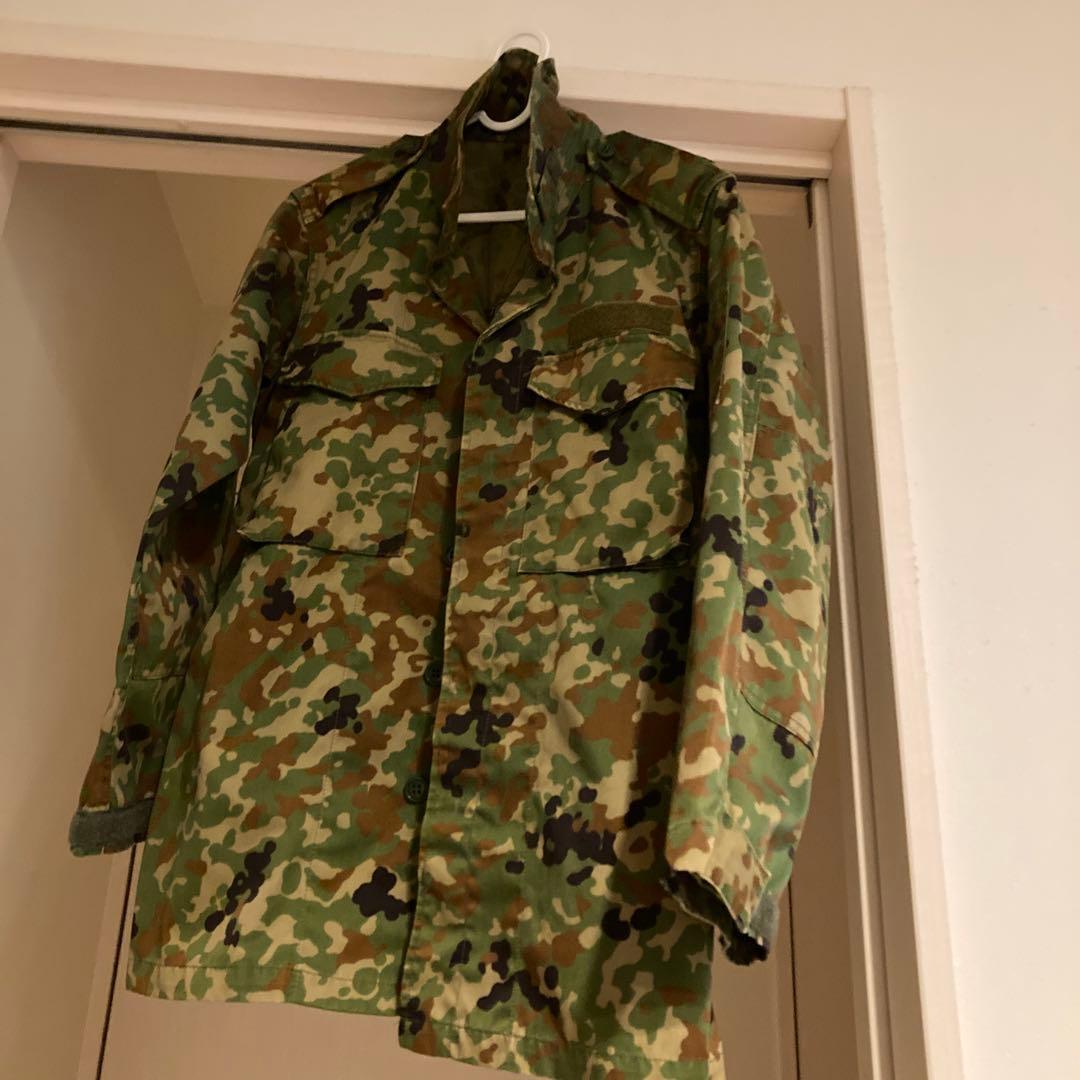 陸上自衛隊　迷彩服　ノンアイロン