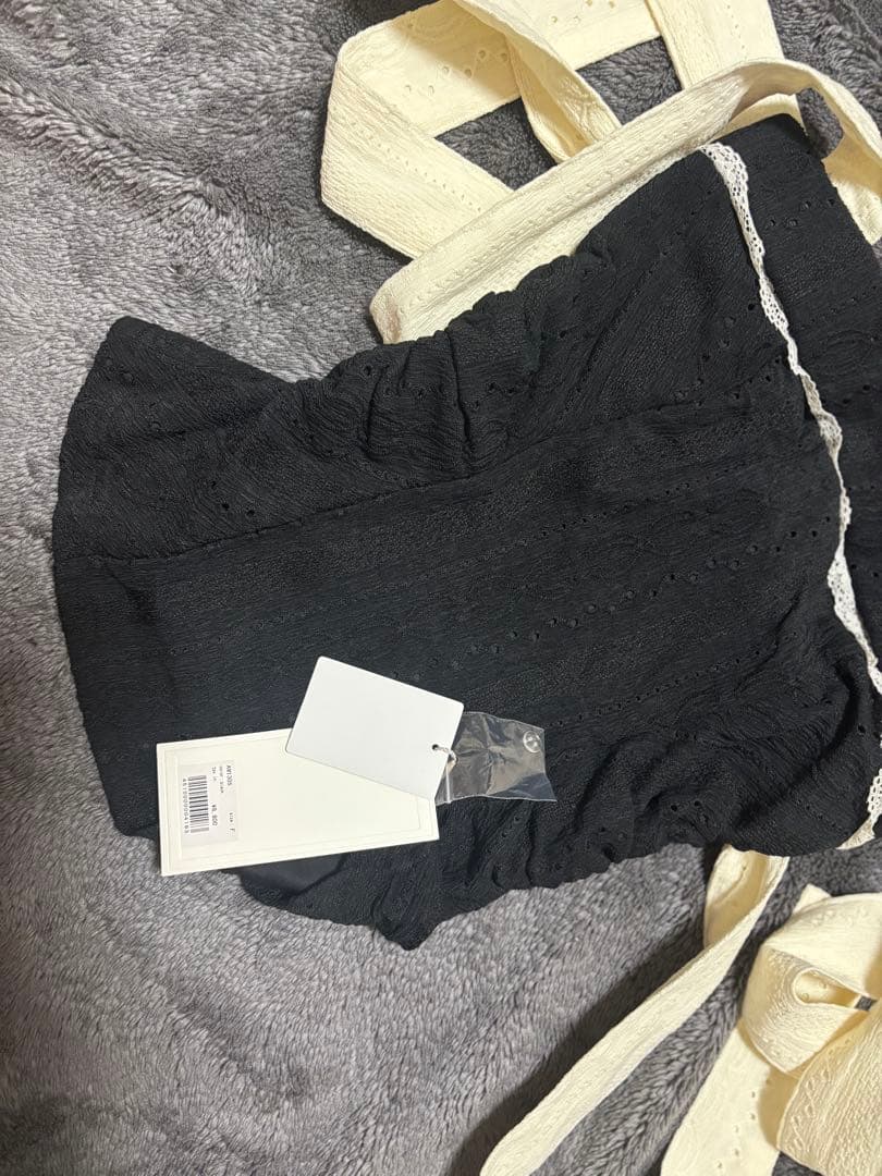 andmary Samantha ribbon tops ファッション レディース トップス