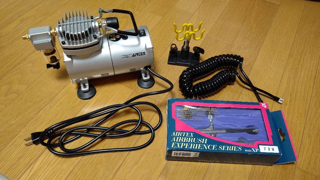 コンプレッサー　APC-001　エアブラシ　セット