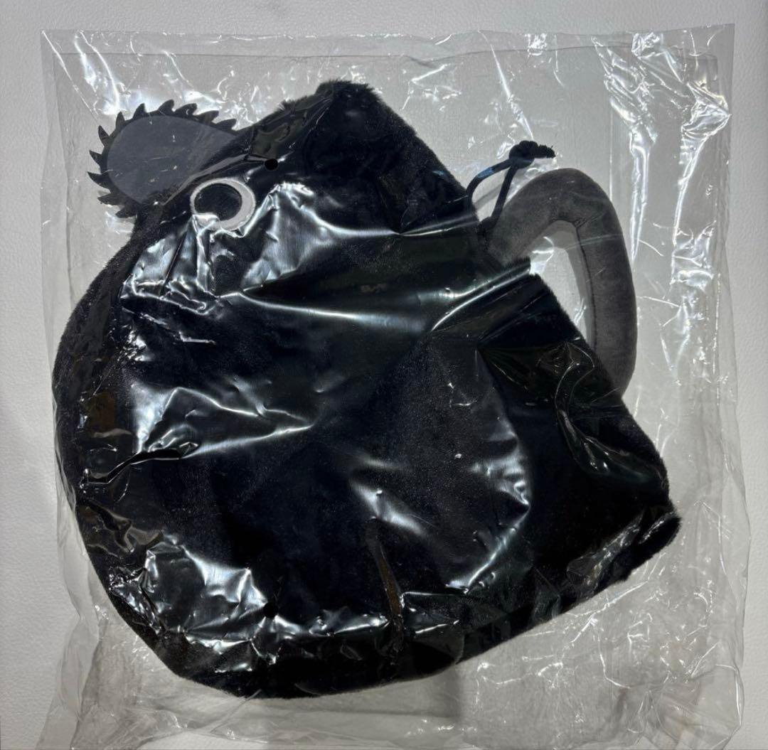 チェンソーマン チェンソーマンプラザ ポチタ 巾着 ブラックポチタ