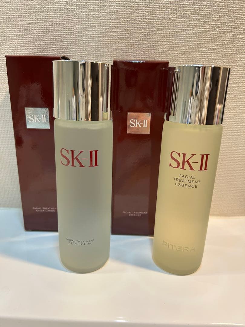 【ジュン】【正規品・新品未開封】SK-II ふきとり化粧水と化粧水のセット