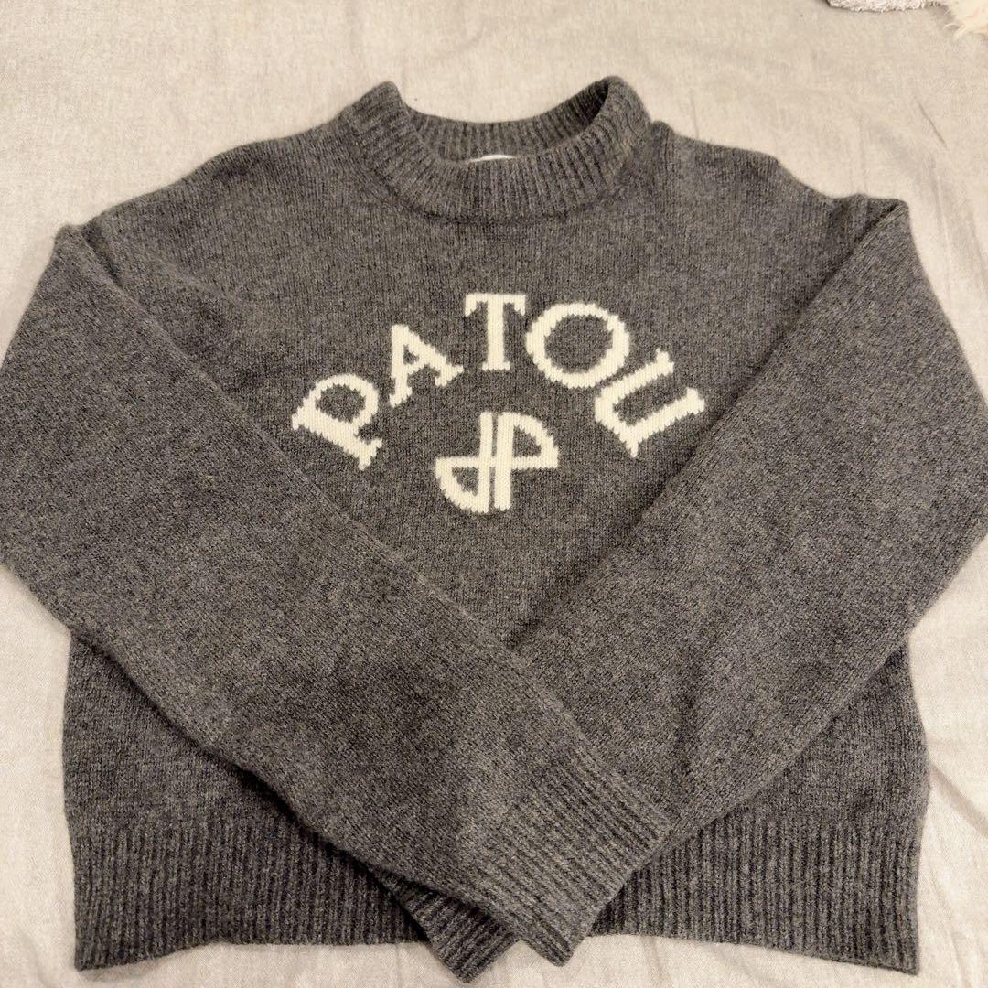 PATOU ロゴ カシミヤニット XS