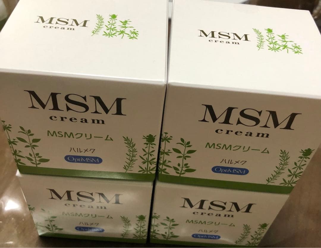【新品未使用品】MSMクリーム4個