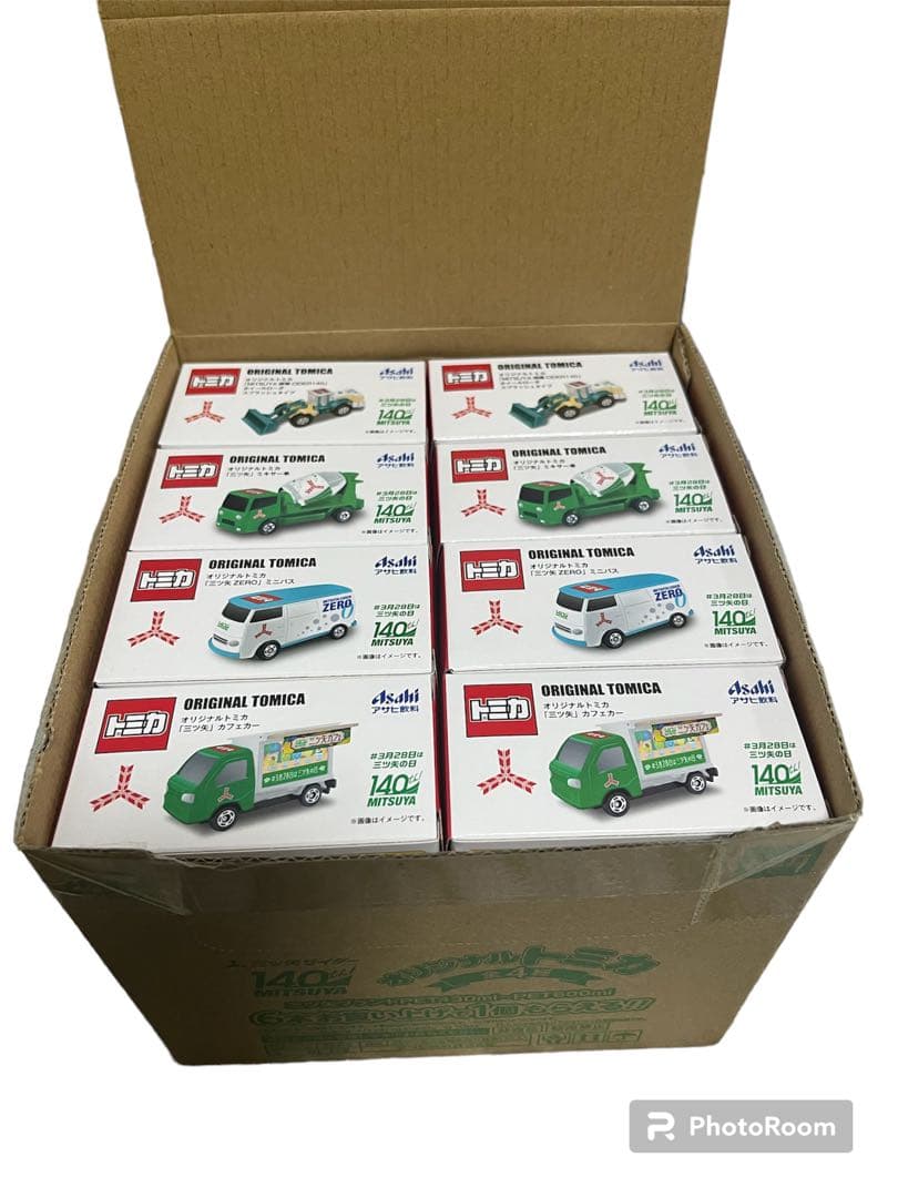 【早い者勝ち】三ツ矢サイダートミカ140周年　カートン　非売品　限定