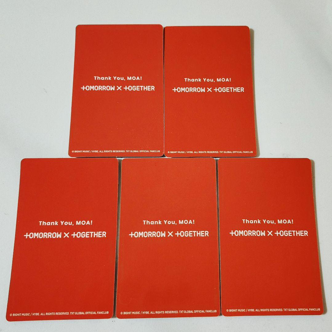 TOMORROW X TOGETHER トレカ コンプ5枚SET - メルカリ