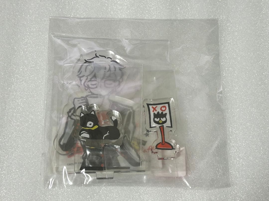 ペルソナ5 サンリオ カフェ アクスタ 主人公 アクリルスタンドプレート「『ペルソナ』シリーズ×サンリオ