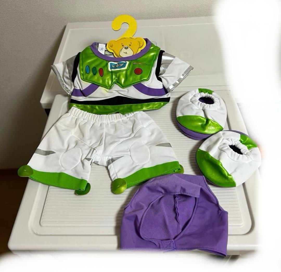 バズ・ライトイヤー　トイストーリー　コスチューム　ビルドアベア　ダッフィー バズ・ライトイヤー トイストーリー 2024 コスチューム ビルドアベア