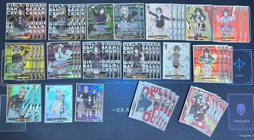 ヴァイスシュヴァルツ ガールズバンドクライ 8扉　フルホイル デッキ