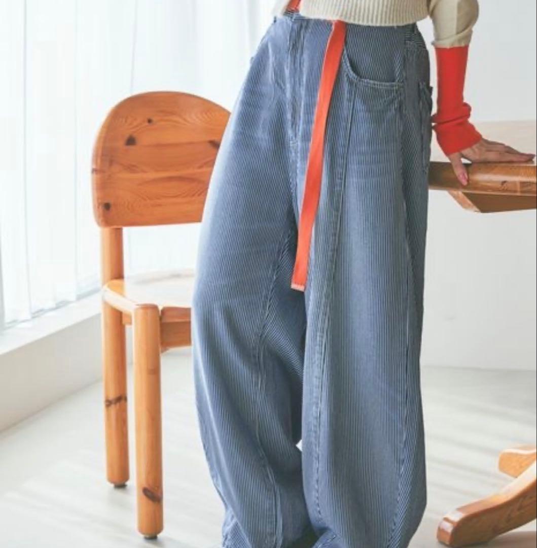 ニコアンド ［NKJ 2026SS］ 3D ドロップデニムパンツS NKJ 2026SS] 3Dドロップデニムパンツ（デニムパンツ）｜niko and