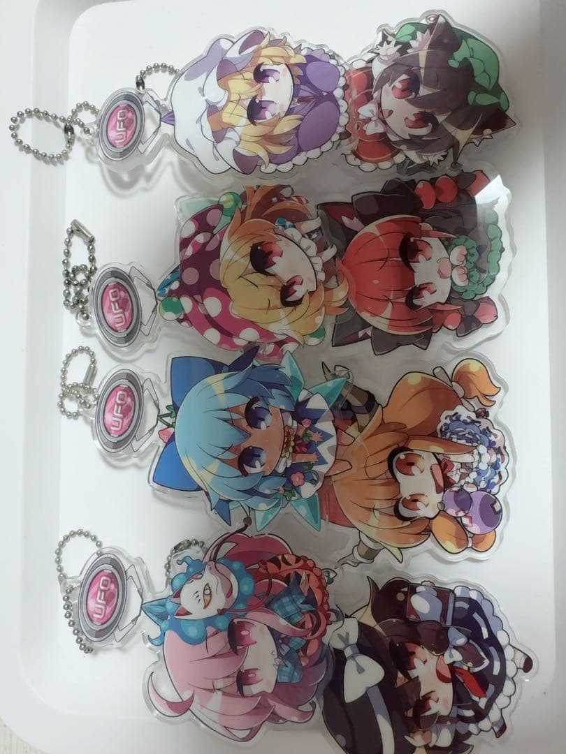 東方Projectアクリルキーホルダー