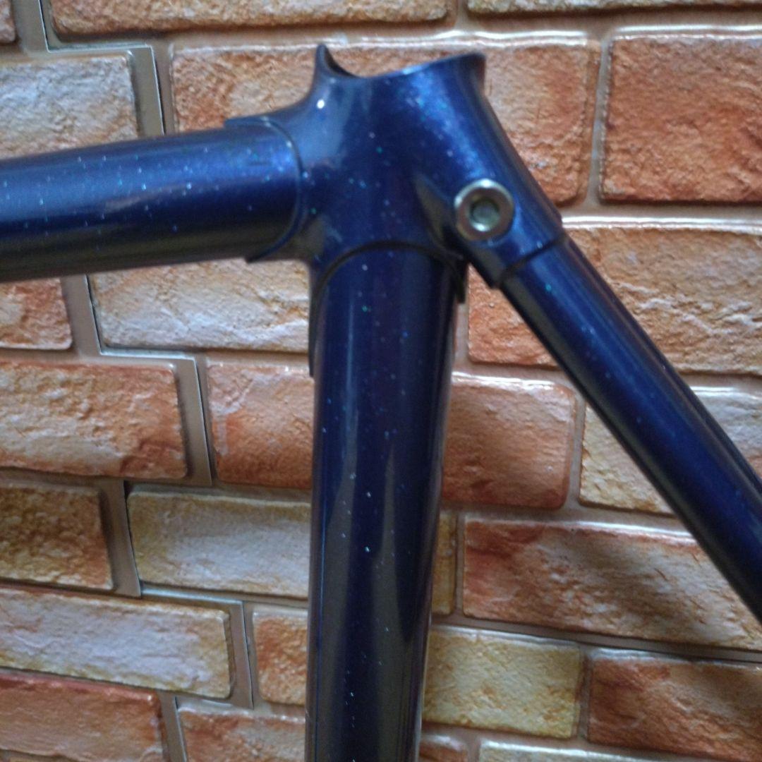 競輪 NJS認定 Panasonic ピストフレーム ダークブルー - メルカリ