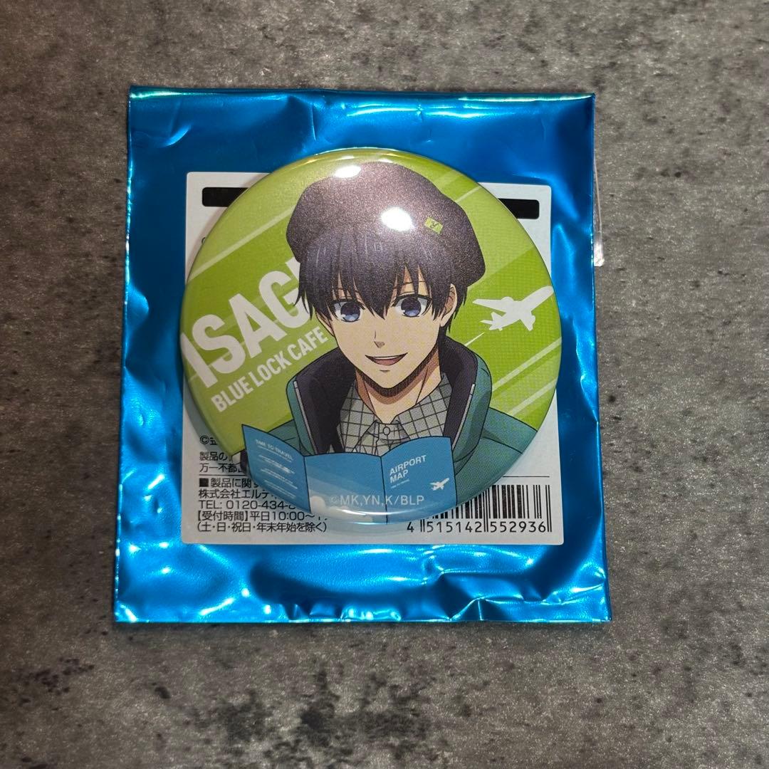 ブルーロック コラボカフェ special trip 潔 世一 缶バッジ - メルカリ