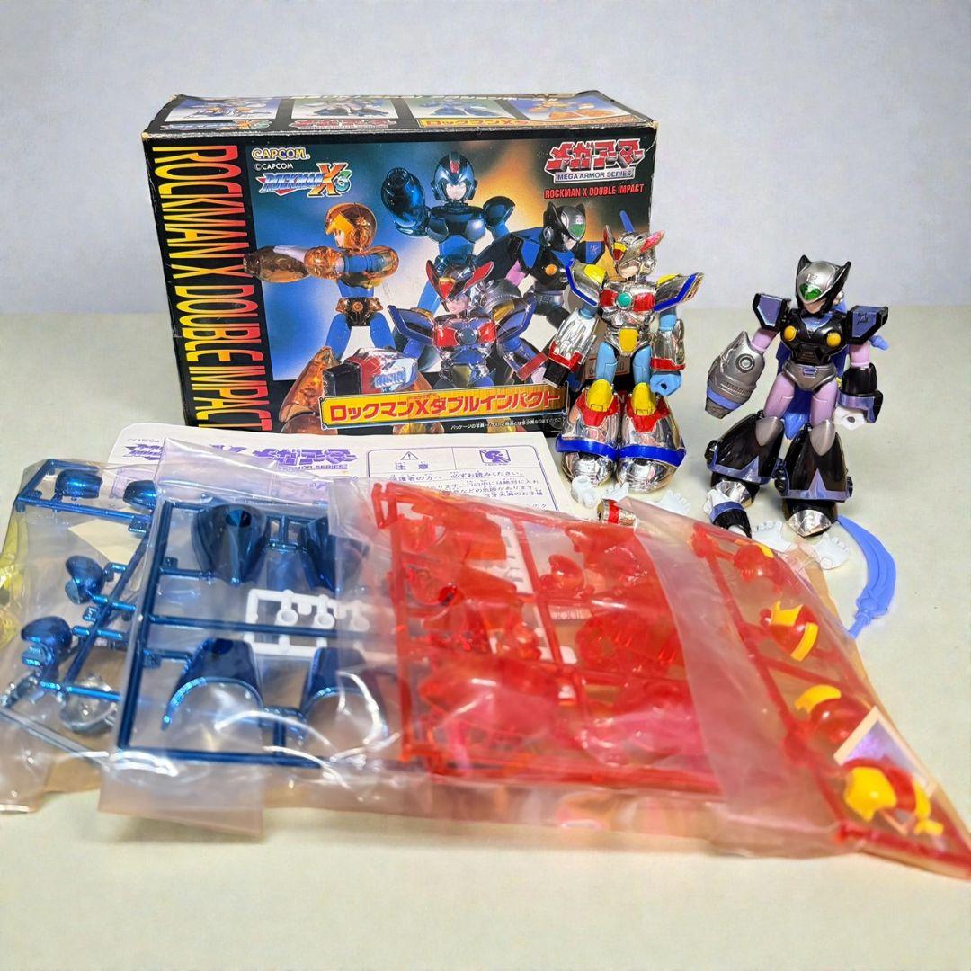 【超希少！】ロックマンXダブルインパクト　一部未組み立て　メガアーマー