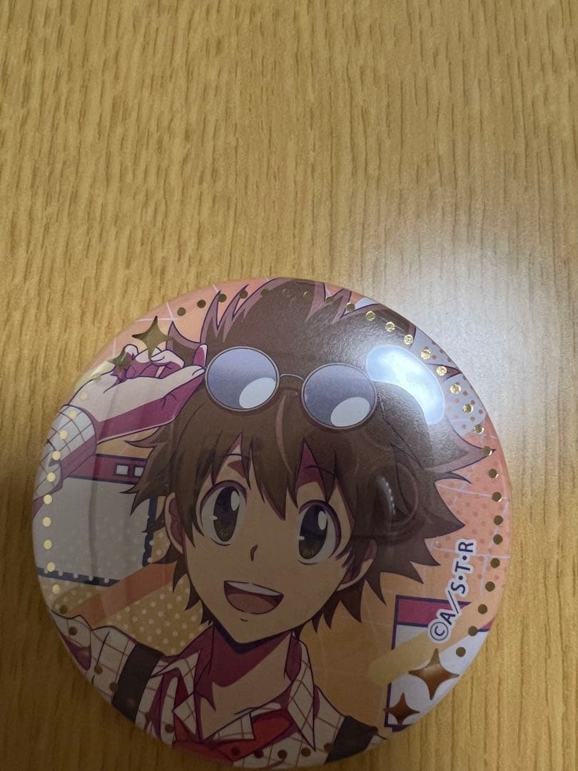 家庭教師ヒットマンREBORN レトロファッション缶バッジ 沢田綱吉