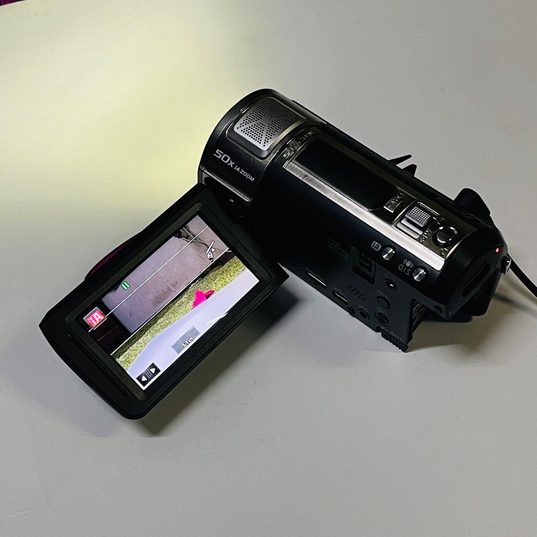 パナソニック デジタルハイビジョンビデオカメラHC-V720M ブラック 動作品