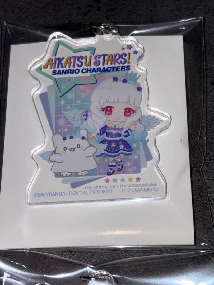 アイカツスターズ サンリオキャラクターズ 星型 ナスカン キーホルダー