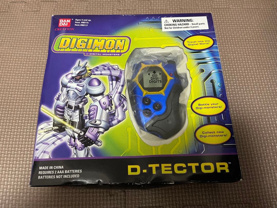 デジモン　海外版　DIGIMON digivice D-TECTOR BANDAI Digimon Digital Monster digivice D-scanner D-tector Ver 1.0