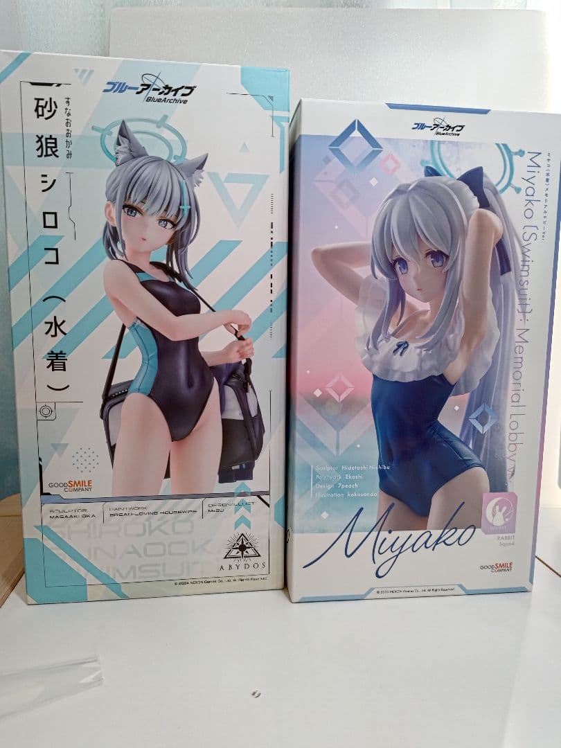ブルーアーカイブ 水着ミヤコ 水着シロコ 2体セット