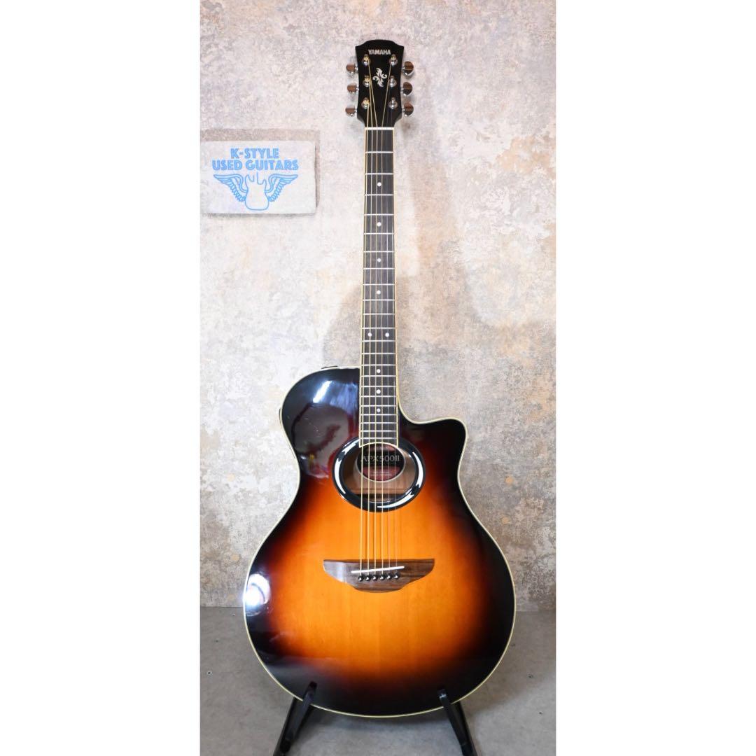 YAMAHA APX500Ⅱ OVS ヤマハ エレアコ YAMAHA APX500Ⅱ お手軽エレアコ ギターフロンティア - YouTube