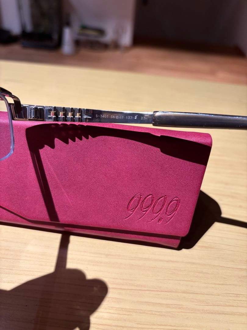 999.9フォーナインズ Sー340T シルバー アスタリスク美品 入手困難品