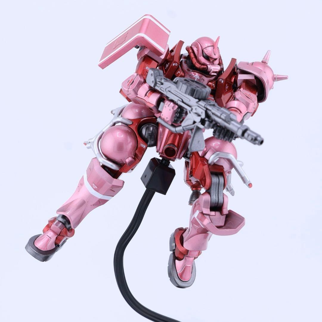 HG シャア専用ザク(GQ) キャンディ塗装完成品 - メルカリ