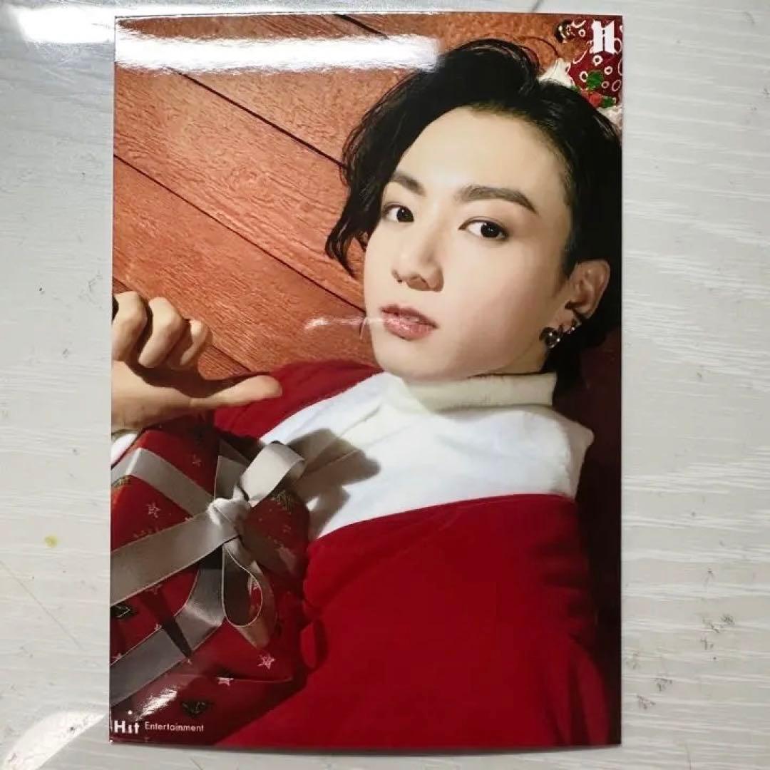 BTSジョングク 109クリスマストレカ BTS 109 XMAS V テテ 特典トレカ - メルカリ