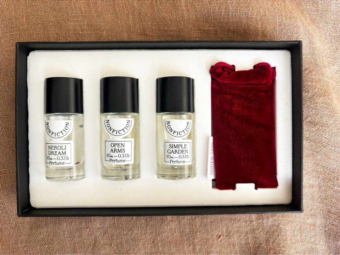 【新品・未使用】NONFICTION 香水ミニトリオセット10ml ×3本