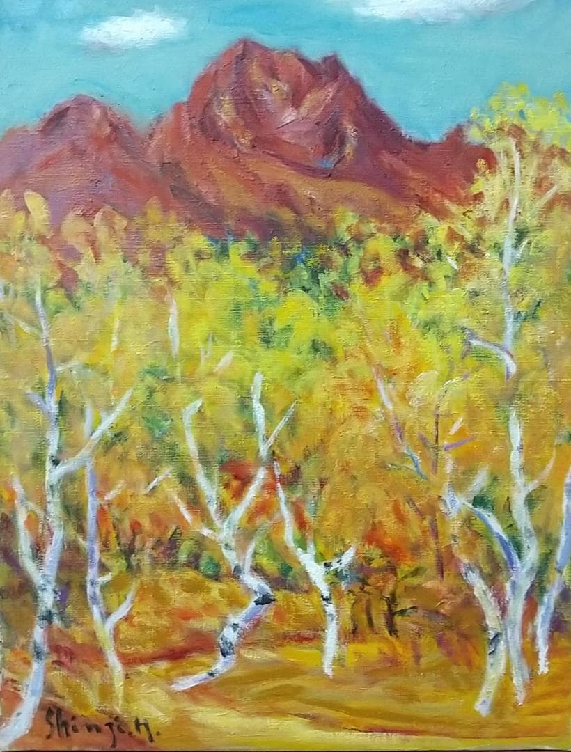 「晩秋妙高山」 F6 絵画 油絵 油彩画 風景画 アート Amazon | 妙高山 絵画 風景画 新潟県 越後富士 リトグラフ 版画 田崎廣