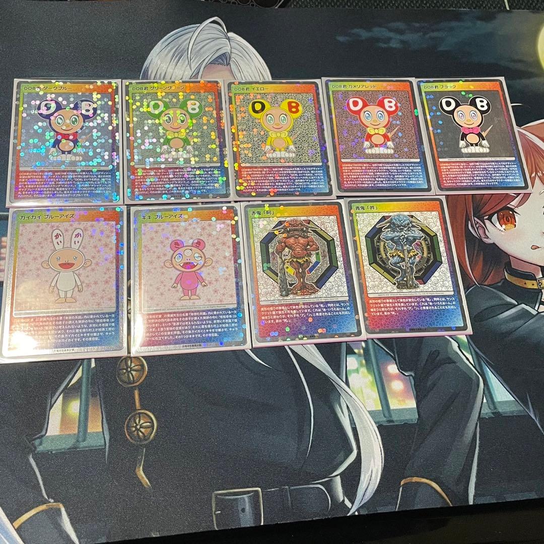 村上隆 京都もののけ展 入場特典 セミコンプ 7月10日20時より、「村上隆 もののけ 京都 Collectible Trading Card