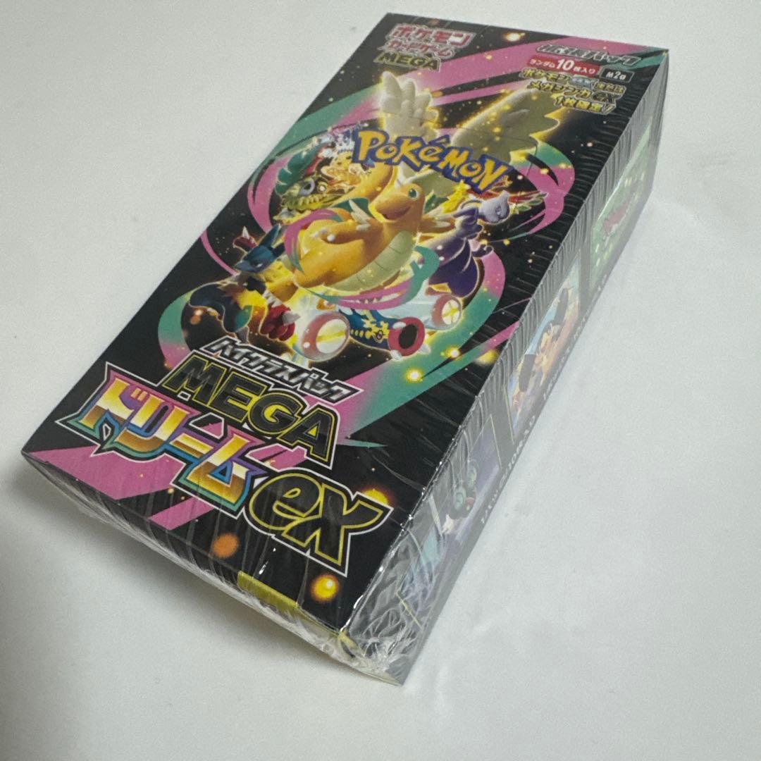 新品未開封 ポケモンカードゲーム MEGAドリームex 1BOX シュリンク付 ポケモンカードゲーム MEGA ドリームEX 新品未開封1BOX シュリンク付き