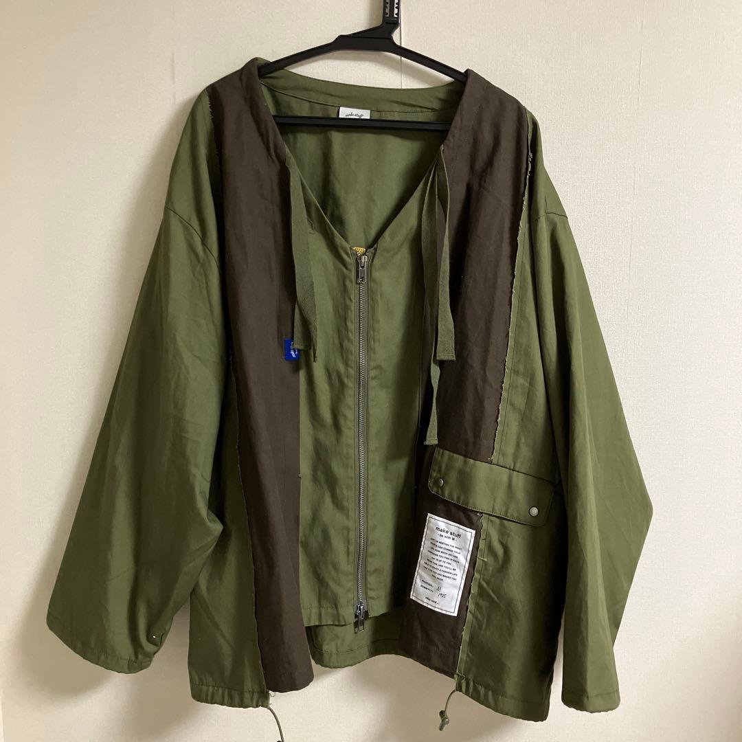 新品ニコアンド[be with M]Misayoミリリメイクジャケットカーキ