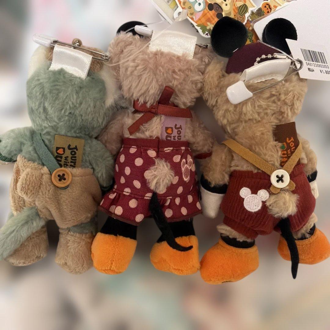 ダッフィー＆シェリーメイ ぬいぐるみバッジ ハロウィン2015