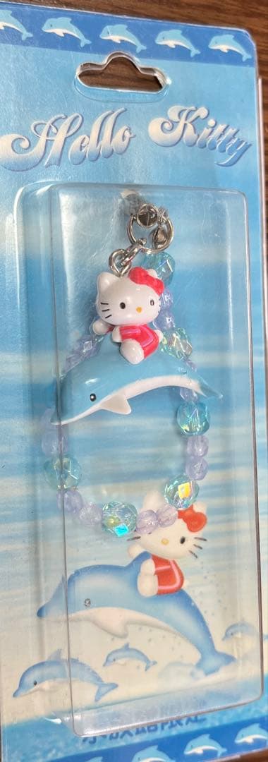 激レア/未開封】ハローキティストラップ2点セット2001年 2004年 レトロ