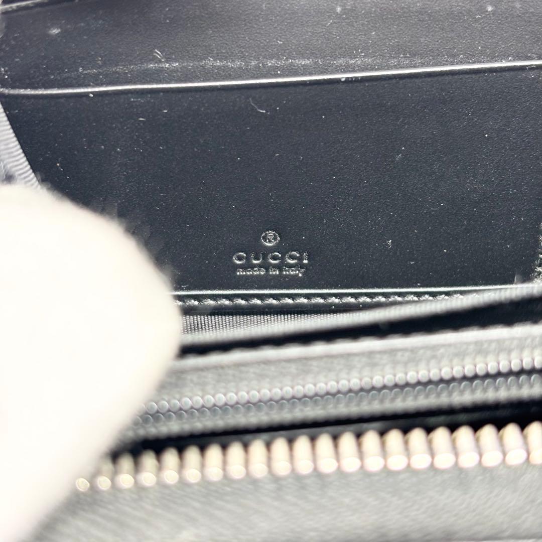 ✨高級✨ グッチ シェリーライン GGスプリーム ラウンドジップ 長財布