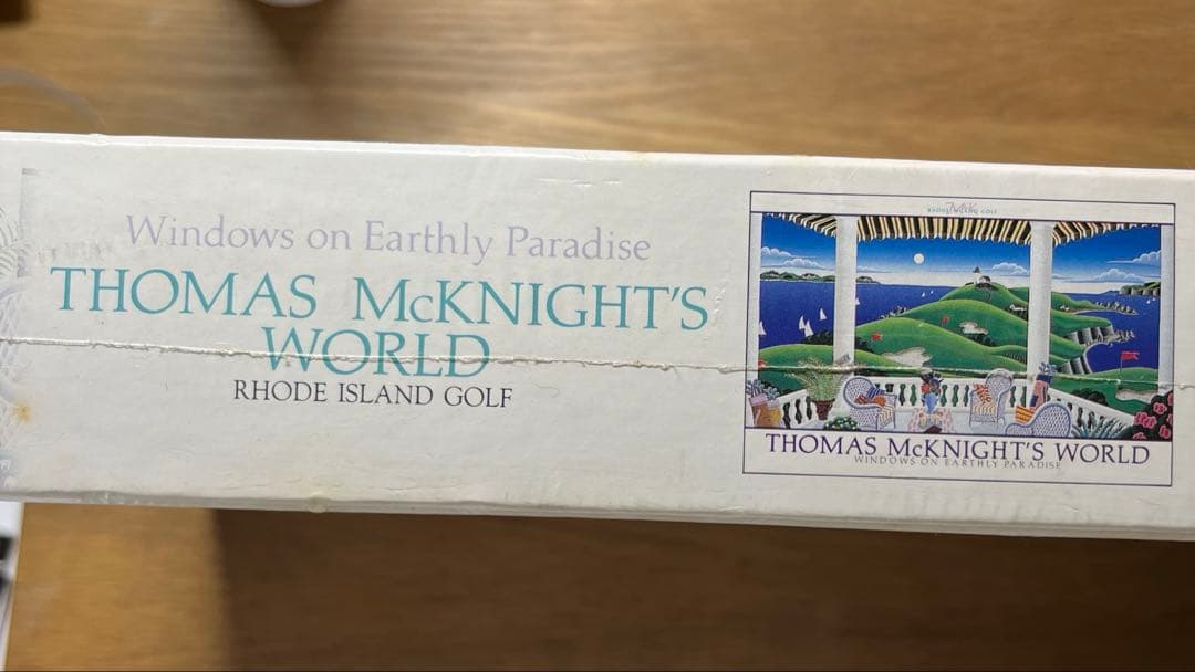 未使用未開封】トーマス・マックナイト ゴルフコース 1000ピース