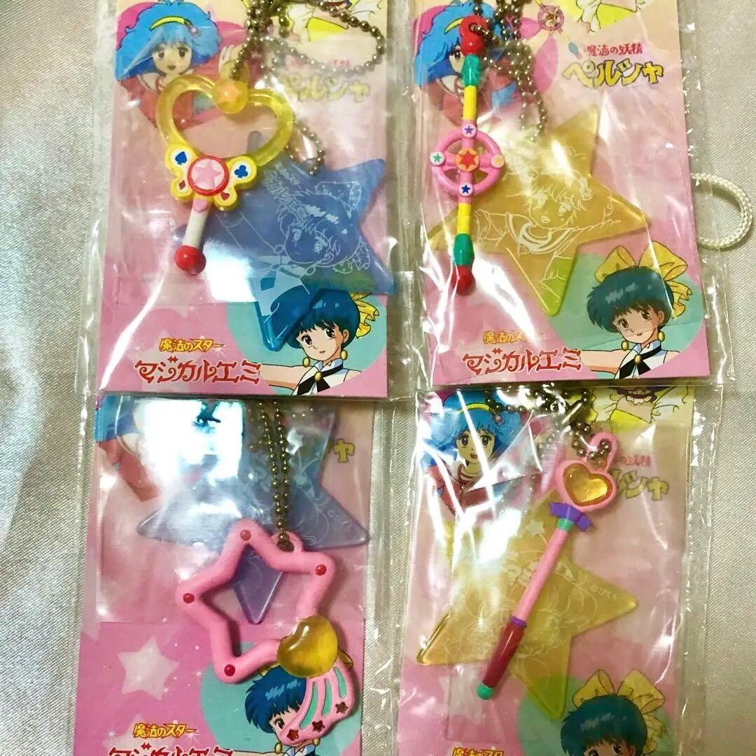 変身アイテムストラップ　魔法少女ver. 全4種コンプリートセット