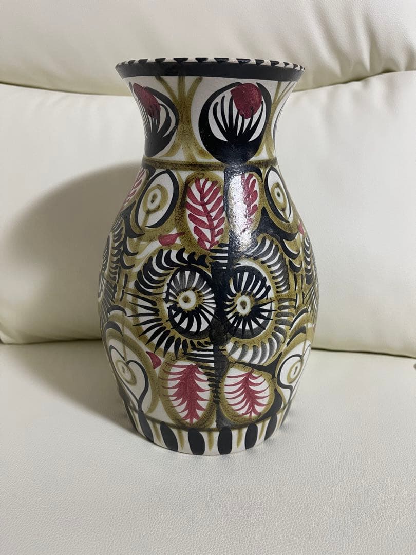 （希少レア）メキシコ・プエブラ　陶器花瓶 タラベラ焼き 花器 | プエブラ - メキシコ雑貨とメキシコの民芸店