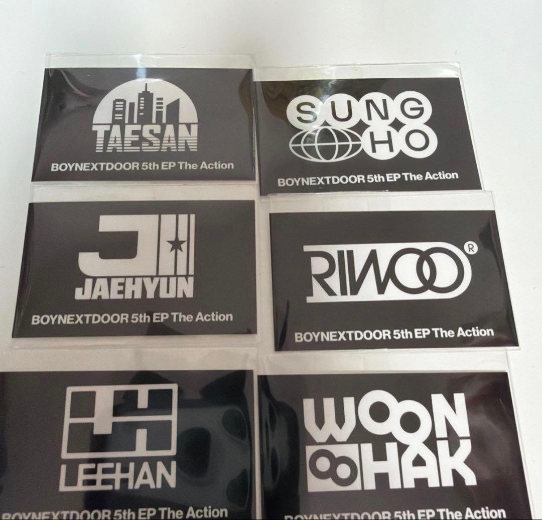 BOYNEXTDOOR THE Action CD トレカコンプセット - メルカリ