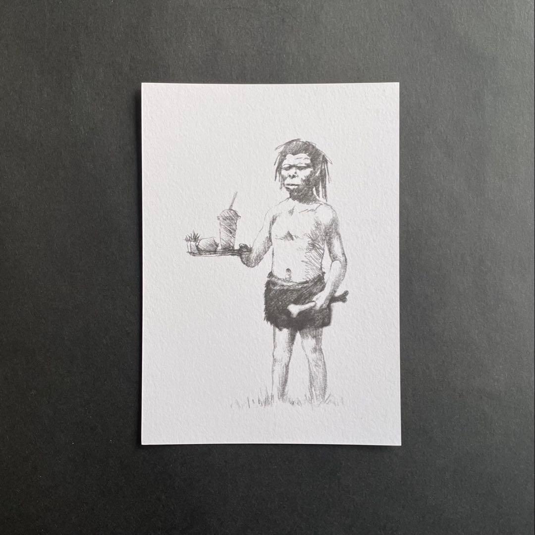 BANKSY バンクシー オフィシャル ポストカード 現代アート POW planetarium_w041