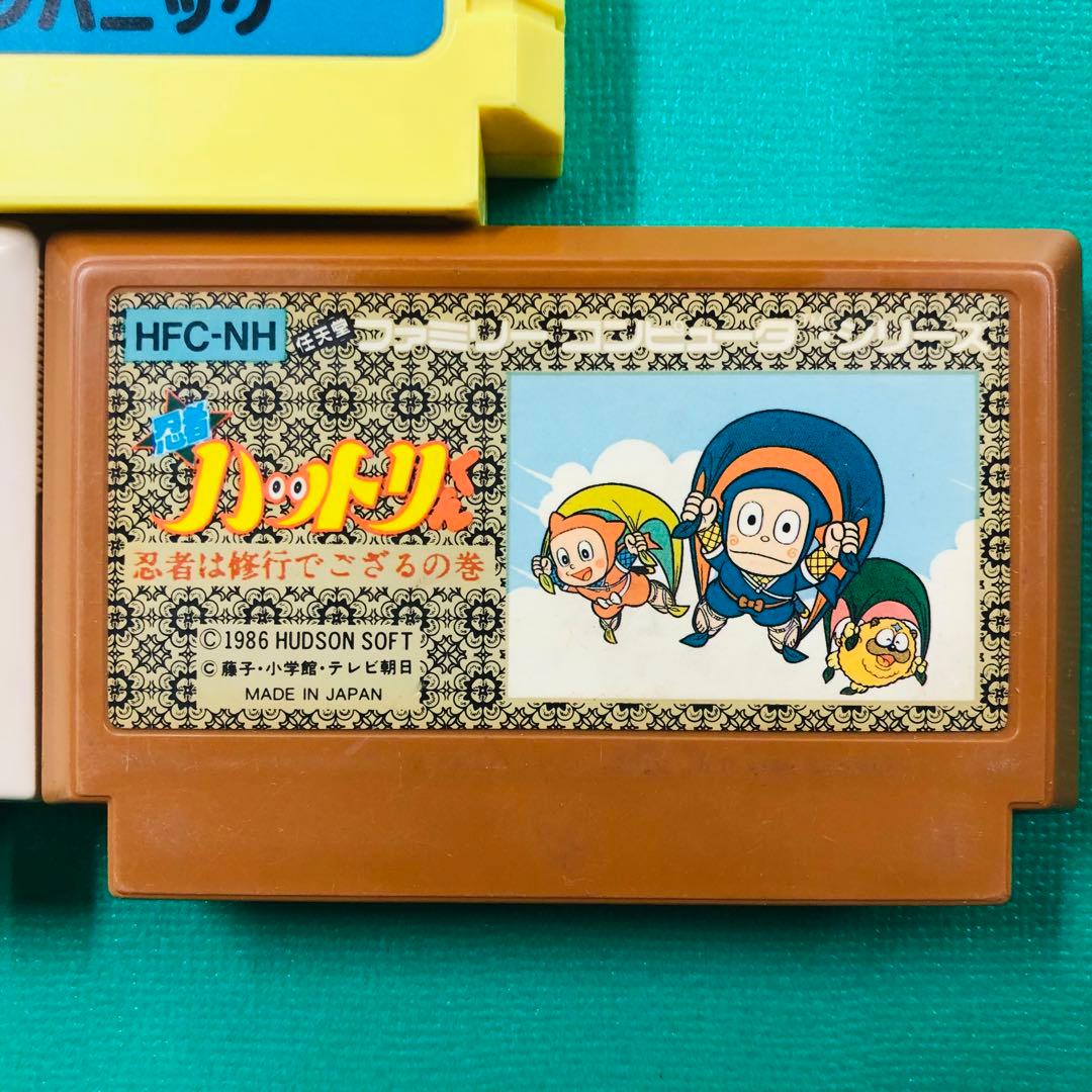 ファミコン オバケのQ太郎 ドラえもん 忍者ハットリくん 藤子不二雄