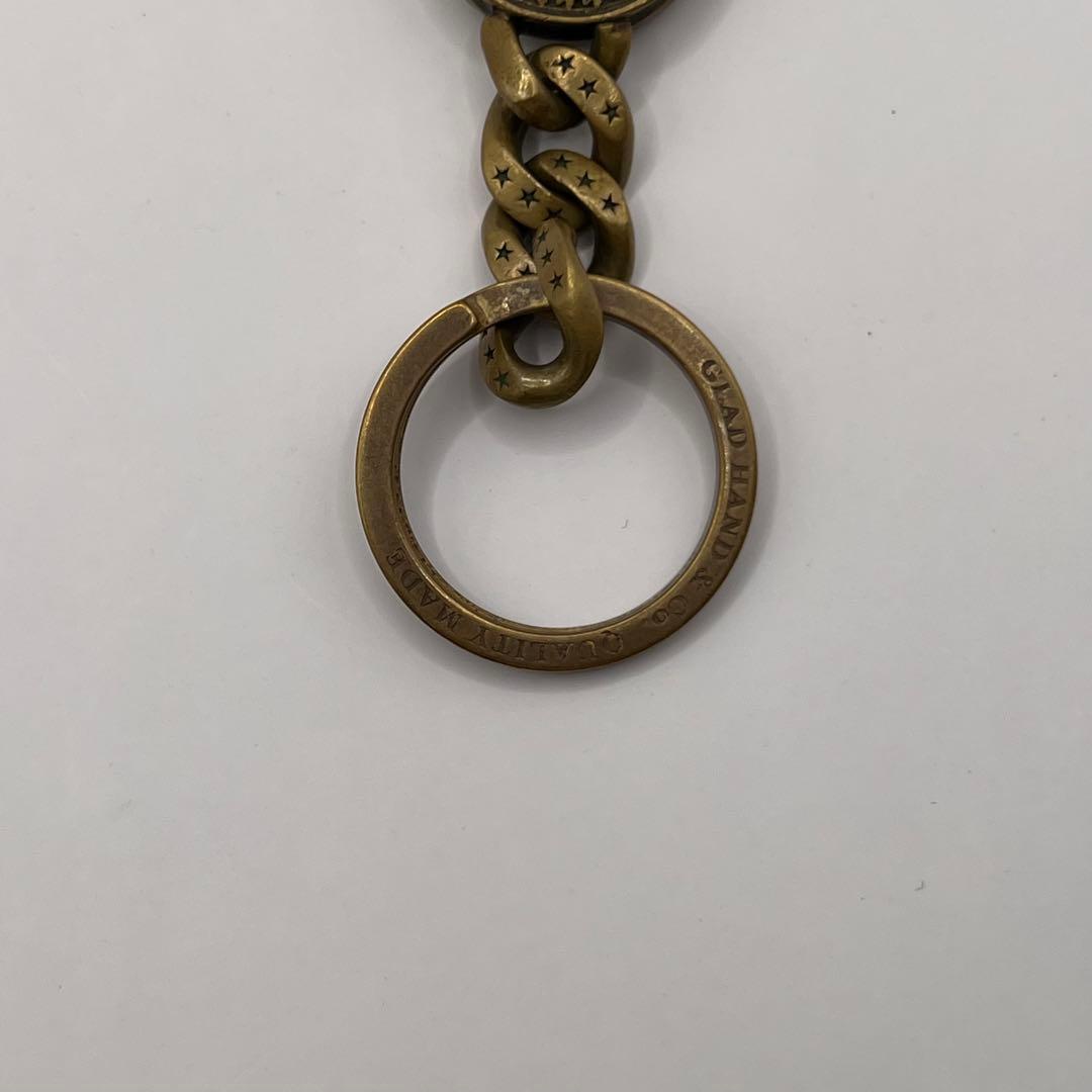 CALEE キーリング concho key ring brass ゴールド