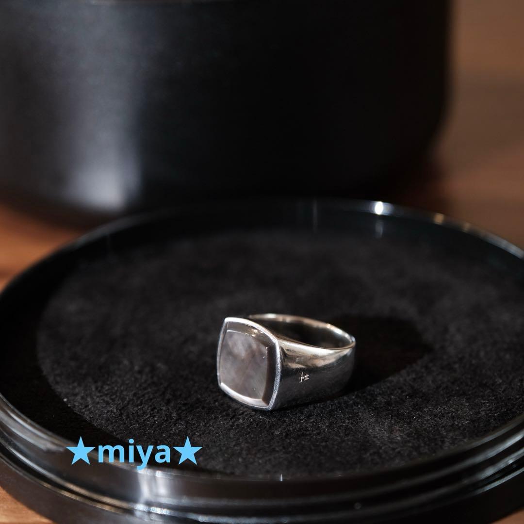 希少】TOMWOOD / Cushion Black MOP / 54 リング - メルカリ