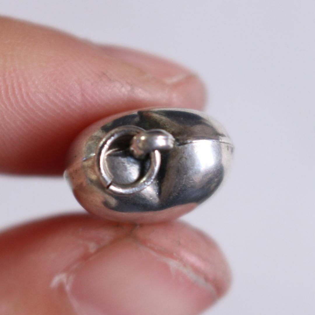 30s スウィートハートジュエリー WW2 シルバー ぷくぷく ピュアハート