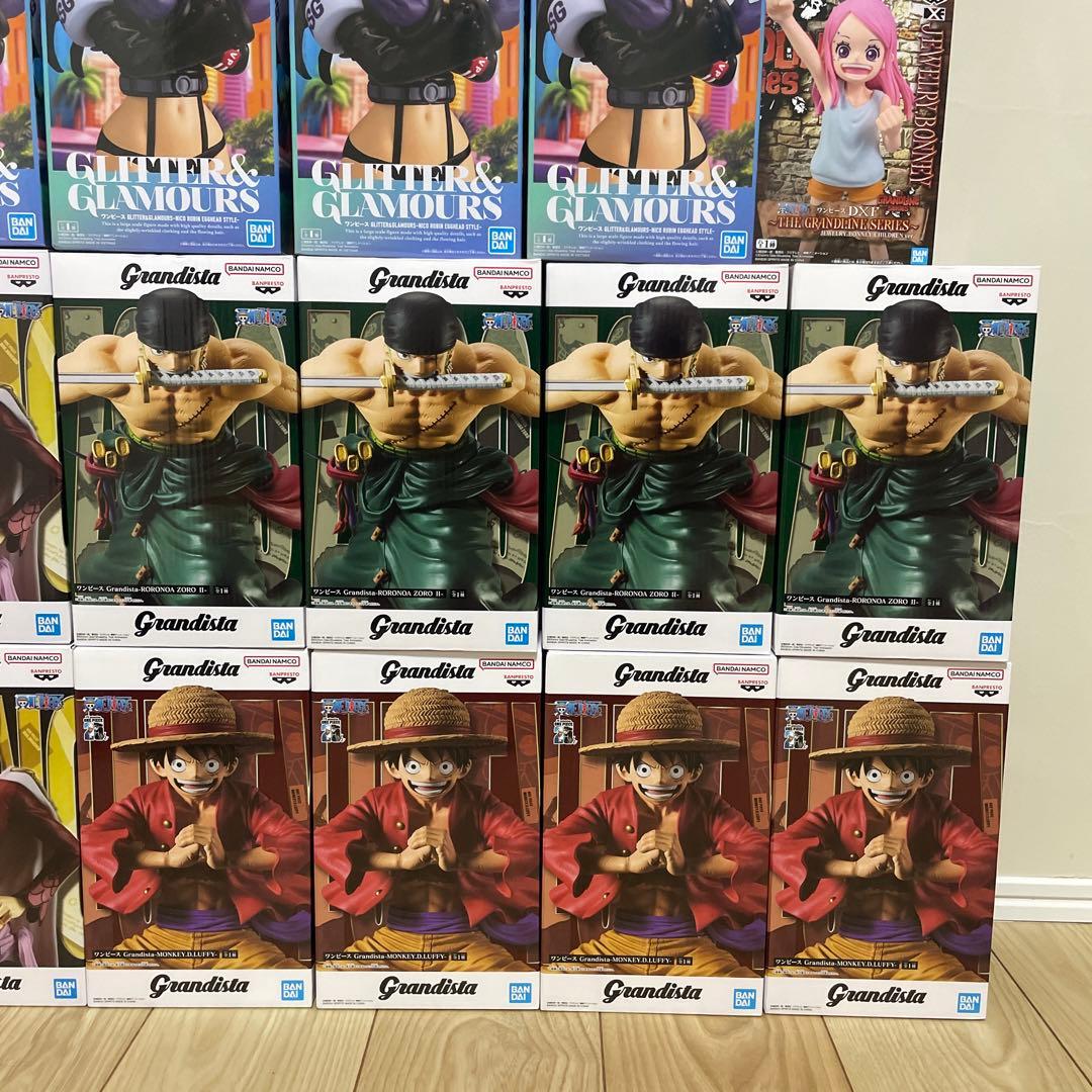 最新】【新品未開封】ワンピース フィギュア まとめ売り 36点セット