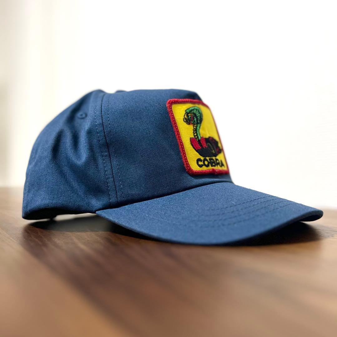 80s FORDコブラビンテージワッペン】トラッカーキャップ アメカジ