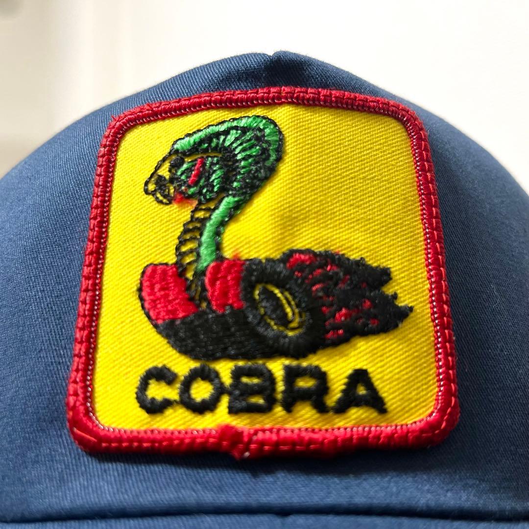 80s FORDコブラビンテージワッペン】トラッカーキャップ アメカジ