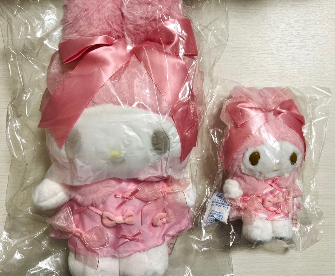 マイメロディ バースデー リボン姫 シリーズ ぬいぐるみ マスコット セット