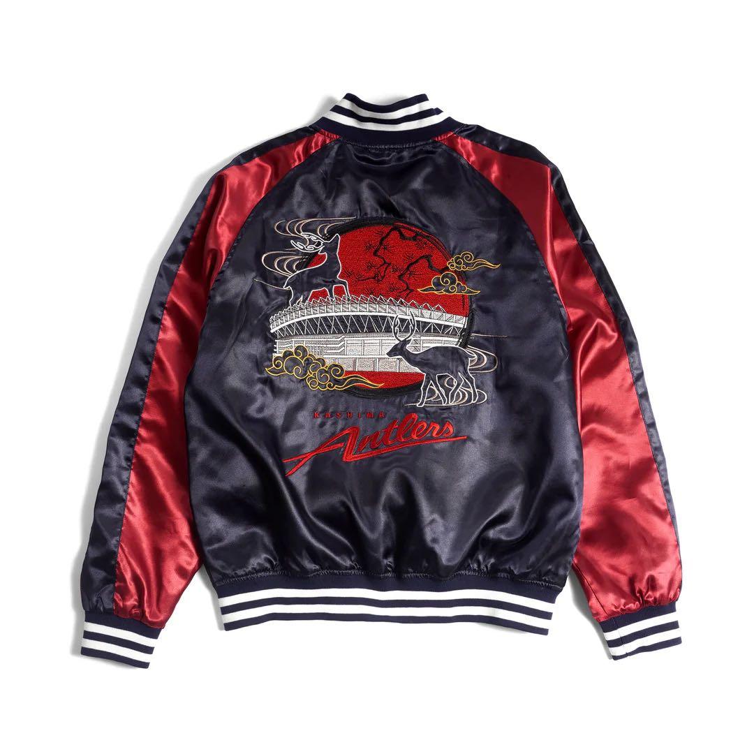 【新品未開封】　鹿島アントラーズ　スカジャン(スタジアム)　Lサイズ