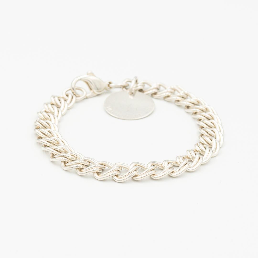 ティファニー ランコム チェーンブレスレット シルバー 20cm Tiffany