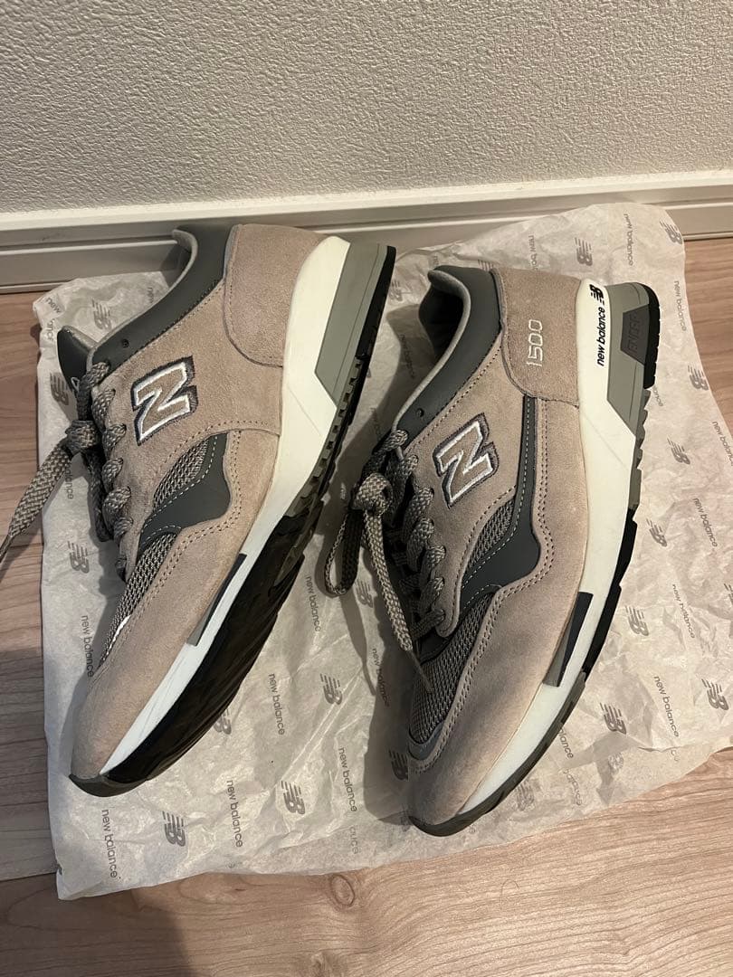 靴 New Balance M1500PGL GRAY 26.5cm